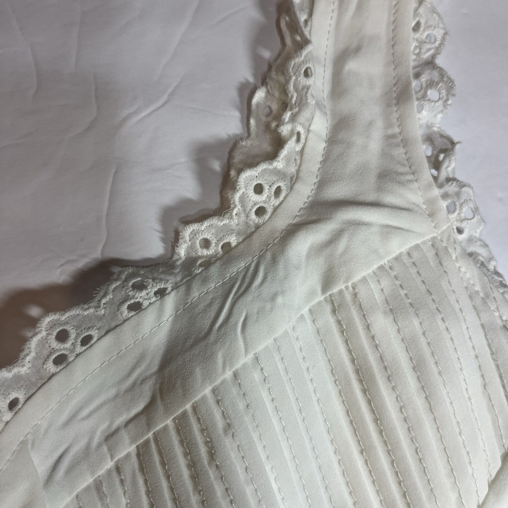 Sth Cute Babydoll Mini Dress, White, Size Small - Picture 8 of 16